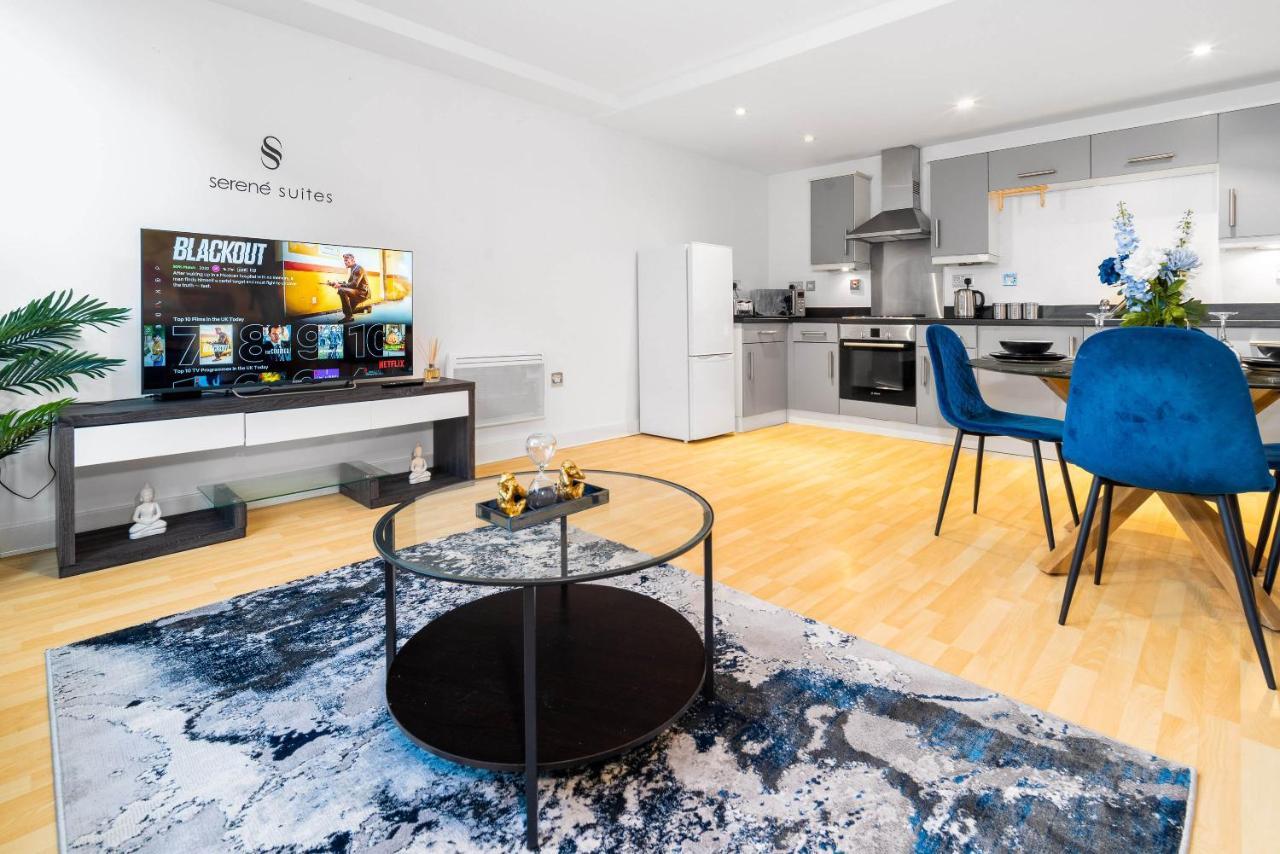 Beautiful Birmingham Central Spacious Apartment-Free Parking, Wifi, Contractors, Hs2, Bullring, Birmingham City Fc Esterno foto